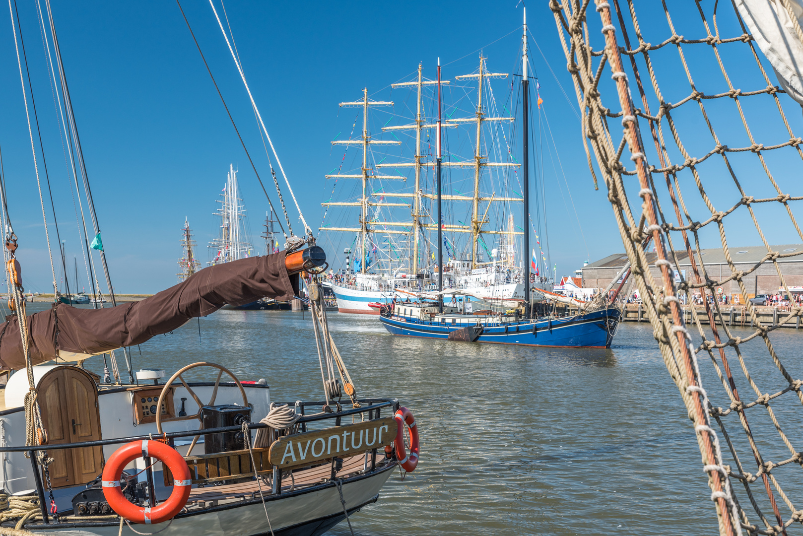 Tall Ship Race 2018 in Harlingen