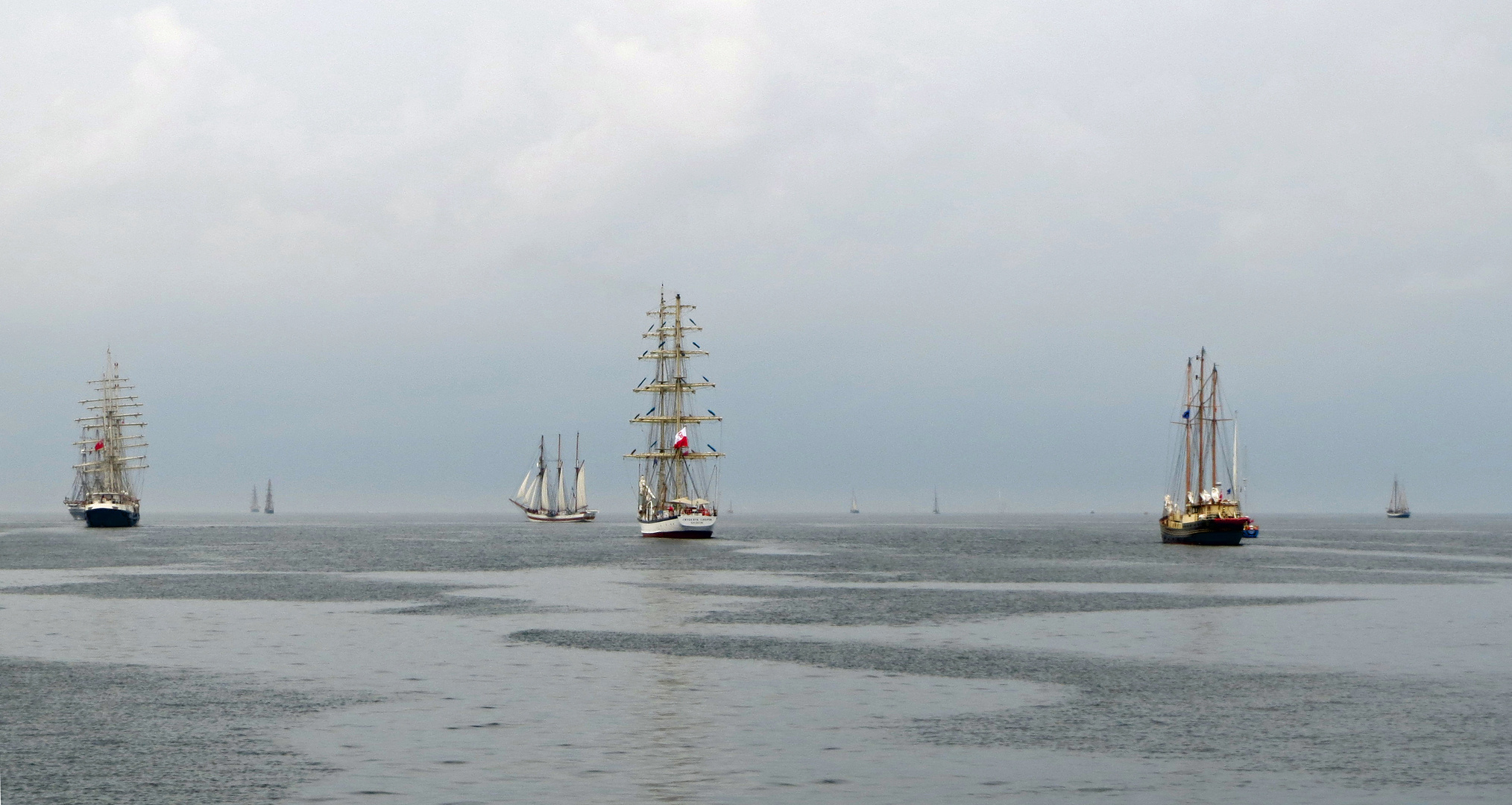 tall ships leaving Bergen for the race to Esbjerg 3