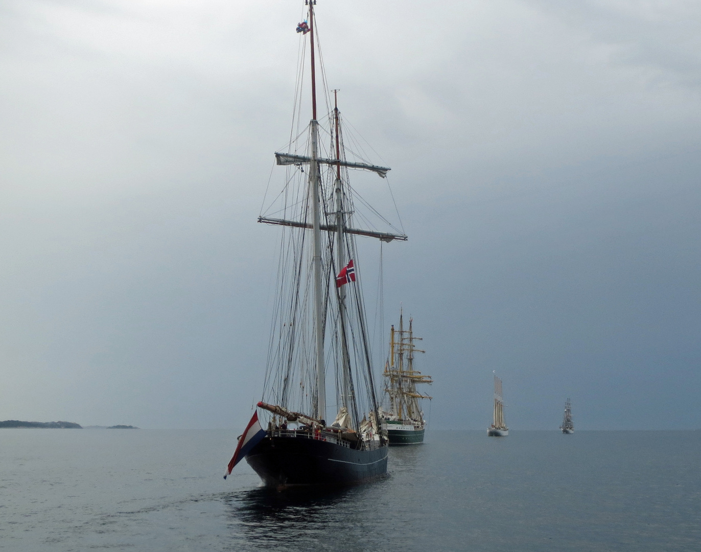 tall ships leaving Bergen for the race to Esbjerg 4