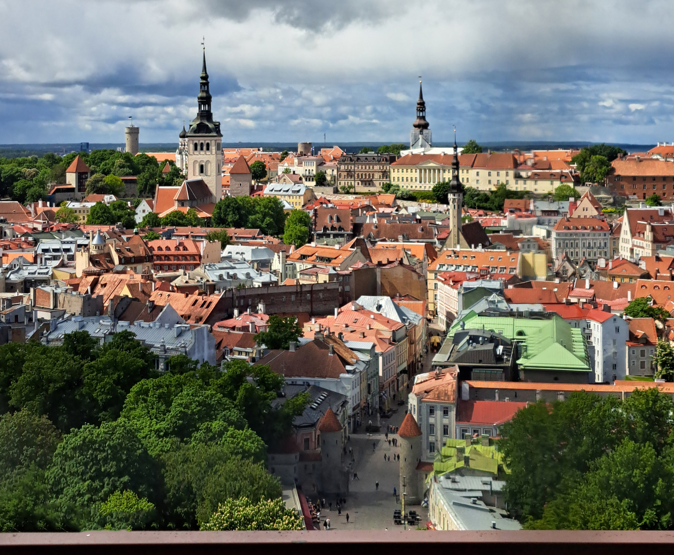 Tallin, Old town 