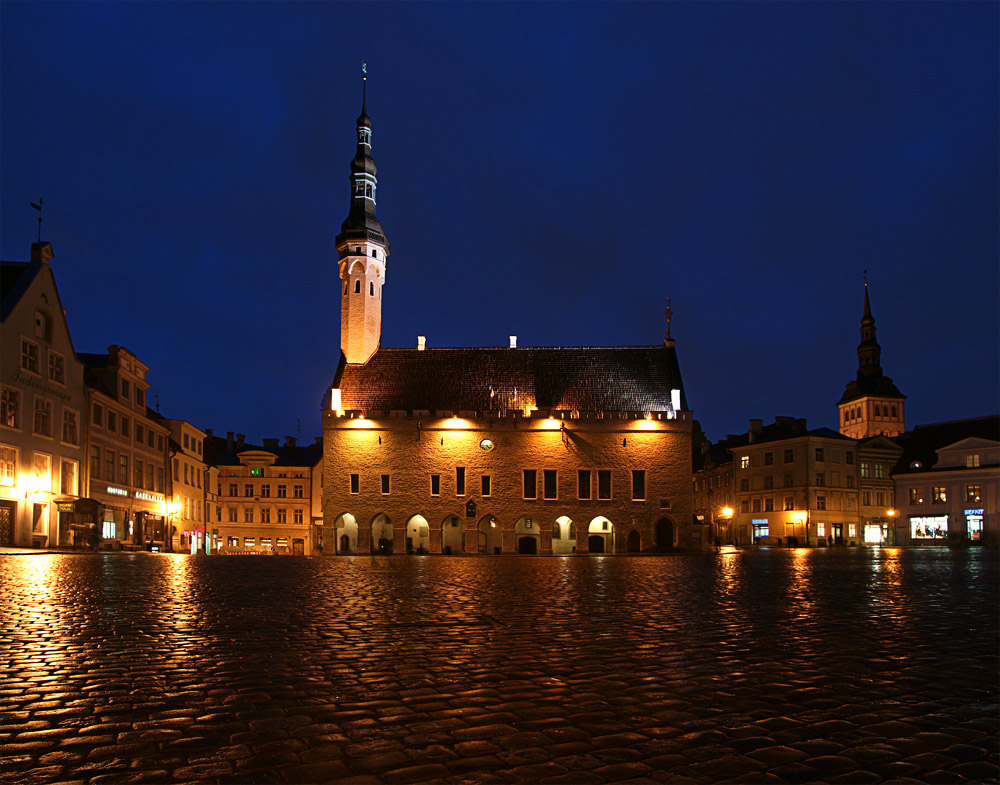 Tallin zur blauen Stunde