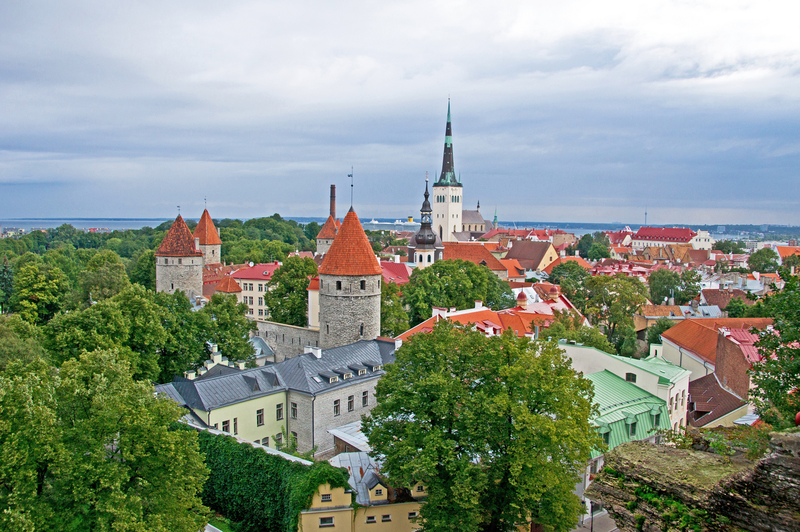 Tallinn - Blick vom Domberg