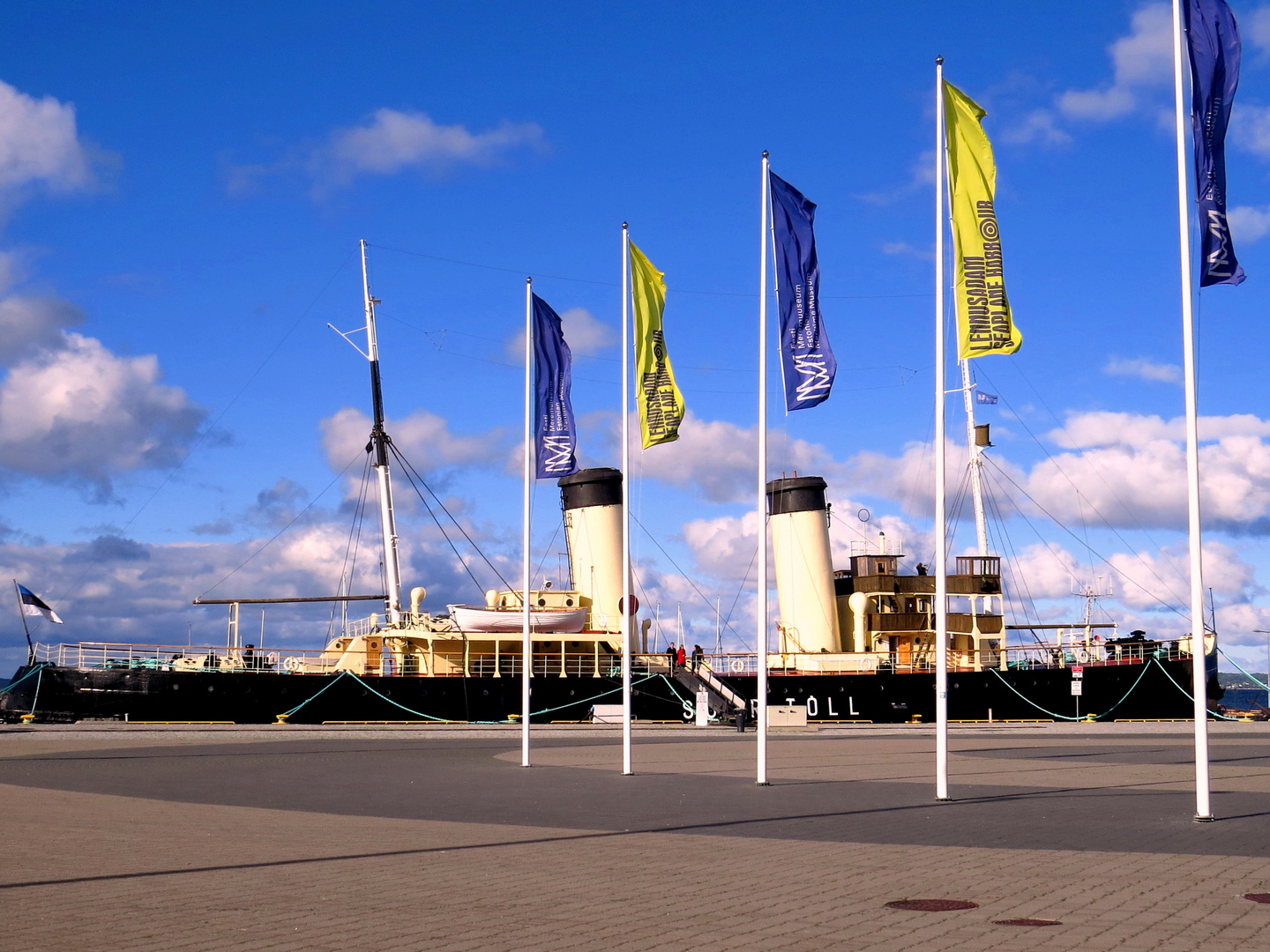 Tallinn-Estonia   Lennusadam Seaplane Harbour - The SUUR TÕLL Steam-powered Icebreaker