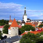 Tallinn (Estonia) View from Toompea