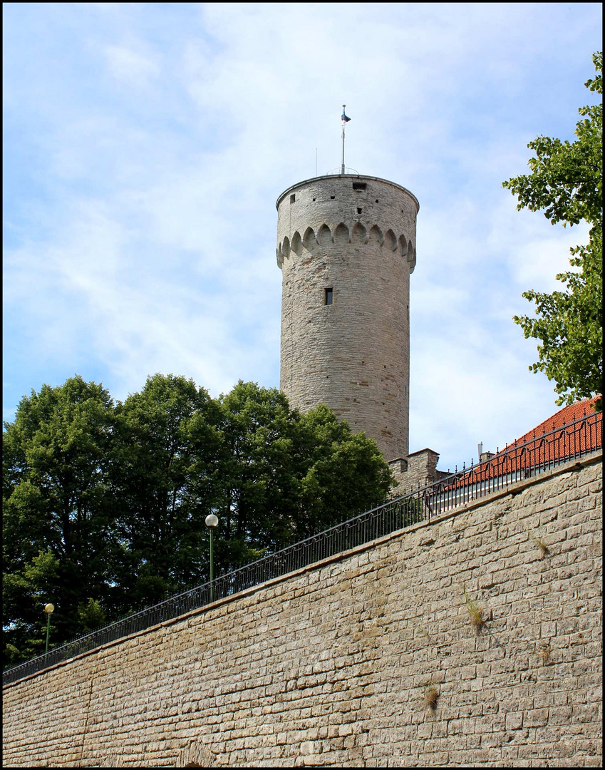 Tallinn   Pikk Hermann auf dem Domberg