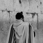 TALLIT, WESTERN WALL, JERUSALEM