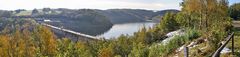 Talsperre Bad-Gottleuba im Osterzgebirge am 19.10. 09 im goldenen Herbst...