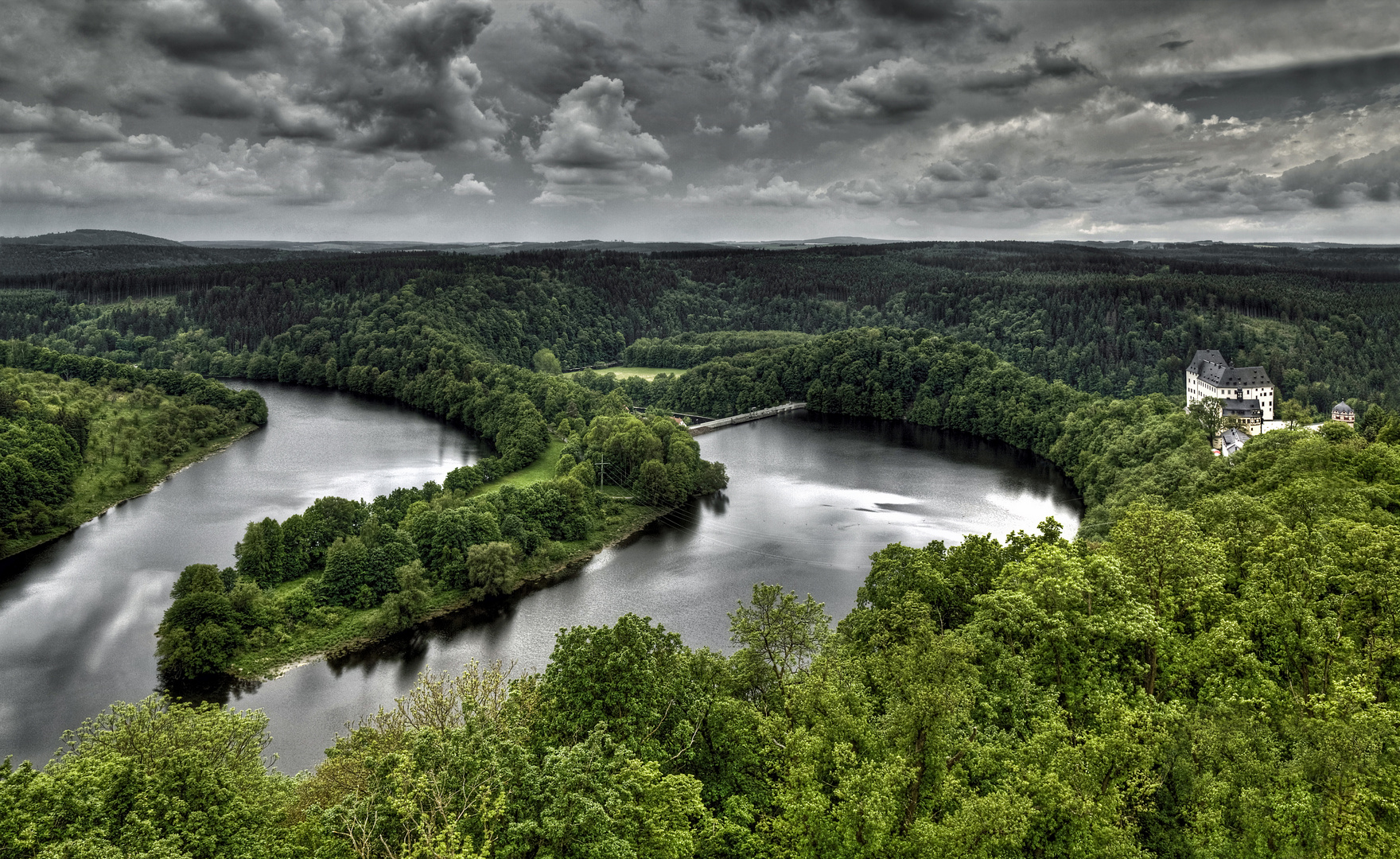 Talsperre Burgkhammer Foto & Bild architektur, talsperren, dämme