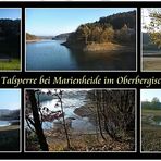 Talsperre im Spätherbst