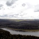 Talsperre Lehnmühle noch mit Wasser