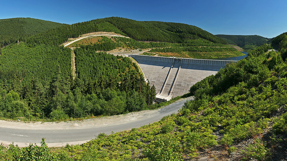 Talsperre Leibis / Lichte Foto & Bild | panorama, techniken, aufnahme