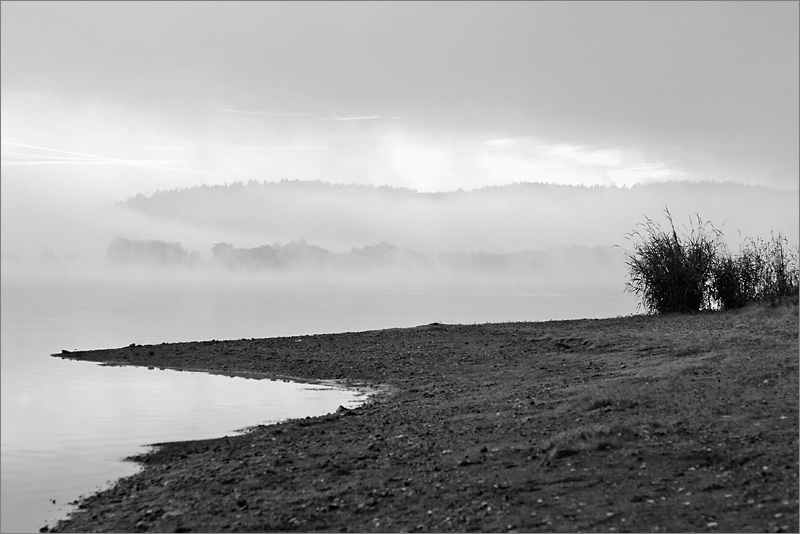 Talsperre Pöhl am Morgen