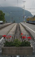 Talstation der Bahn zur Kleinen Scheidegg in Grindelwald