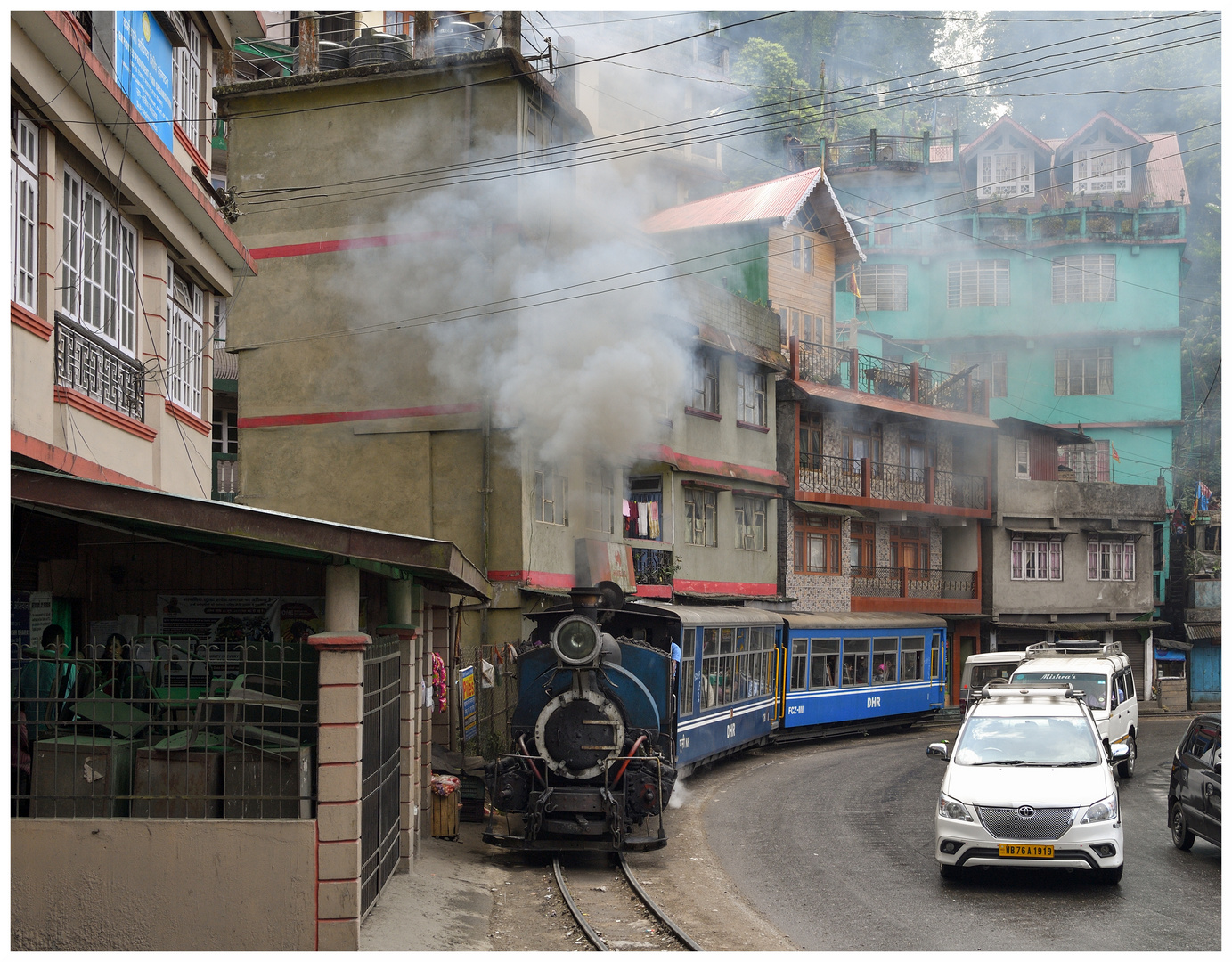 Talwärts nach Darjeeling