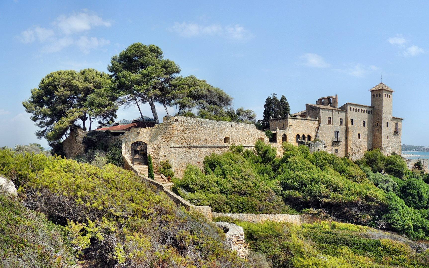 Tamarit castle in Tarragona 2012