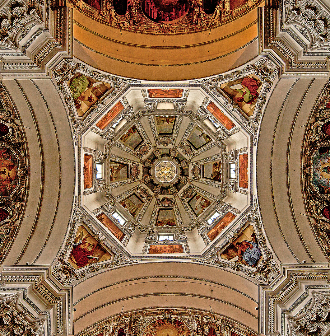 Tambourkuppel im Salzburger Dom