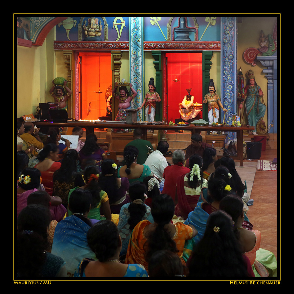 Tamil 'Murugan' Temple Ceremony II, Mahebourg, Mauritius / MU