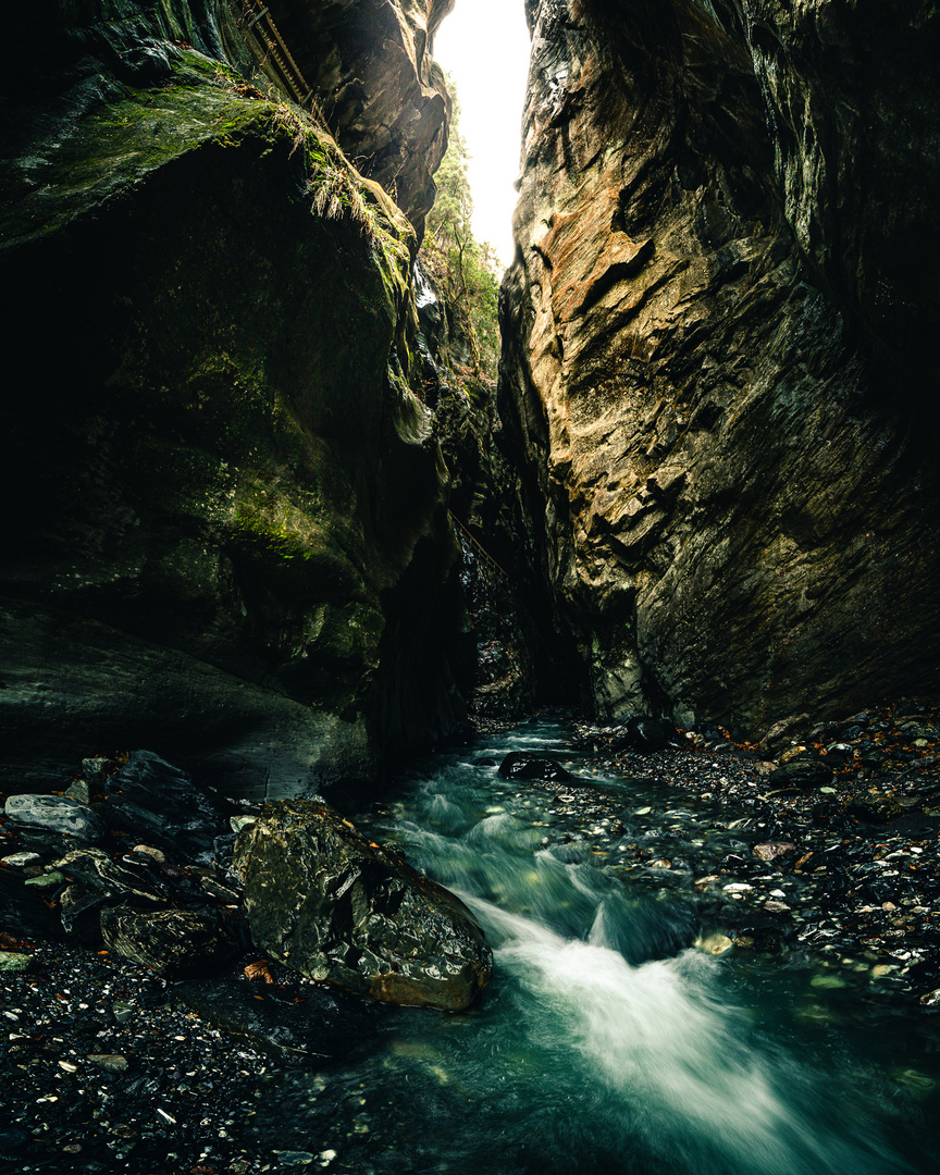 Taminaschlucht Eingang 