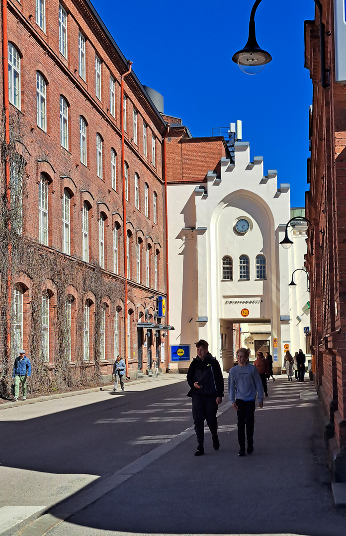 Tampere, the Finlayson area