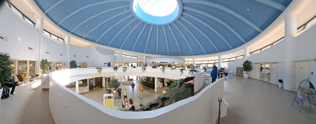 Tampere, the library Metso in sight