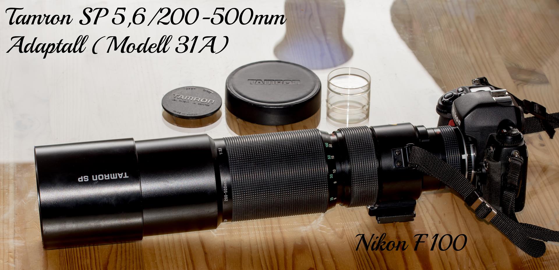 Tamron Adaptall SP f5,6, 200-500mm (Modell 31A)