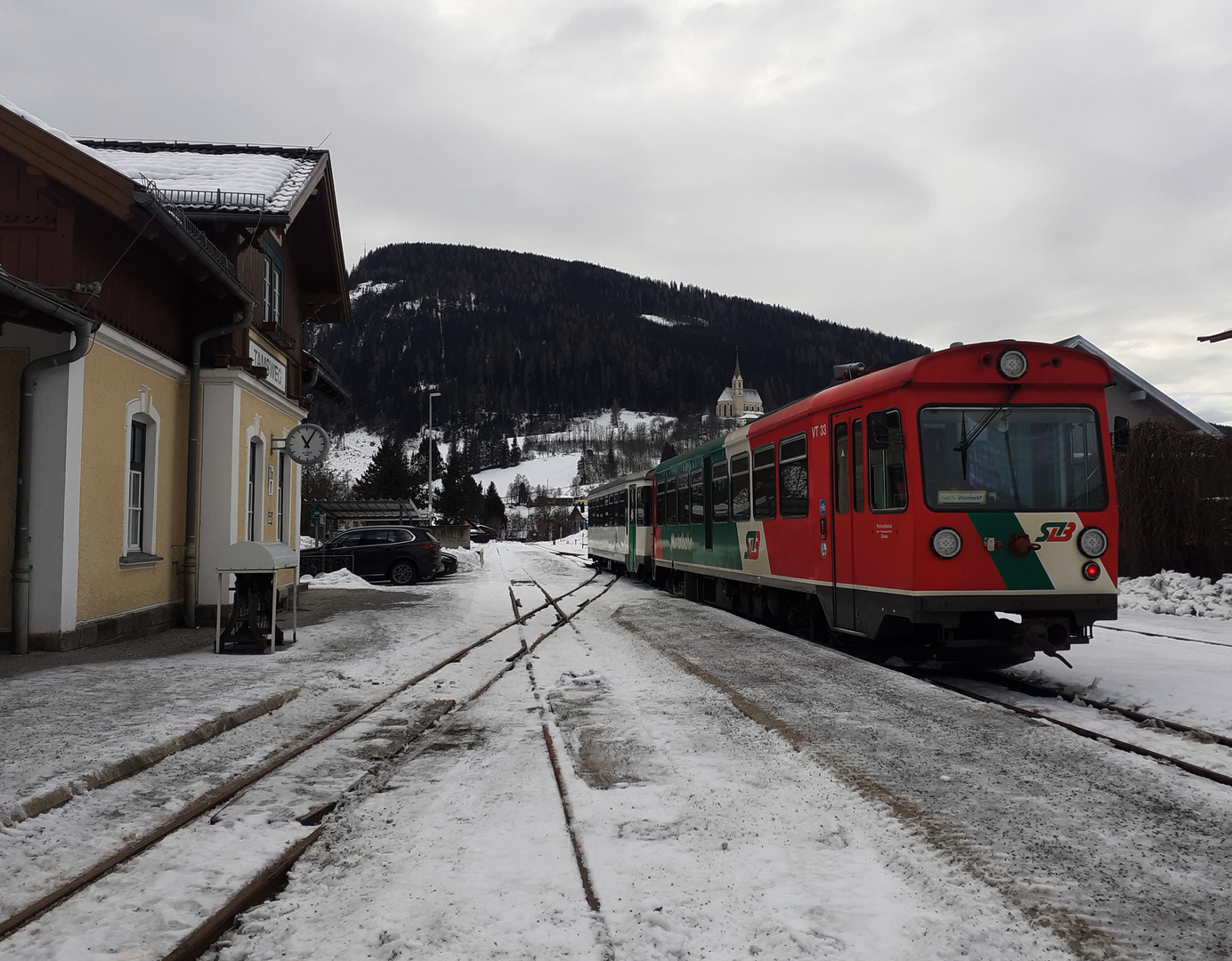 Tamsweg der 11.03 Zug nach Unzmarkt