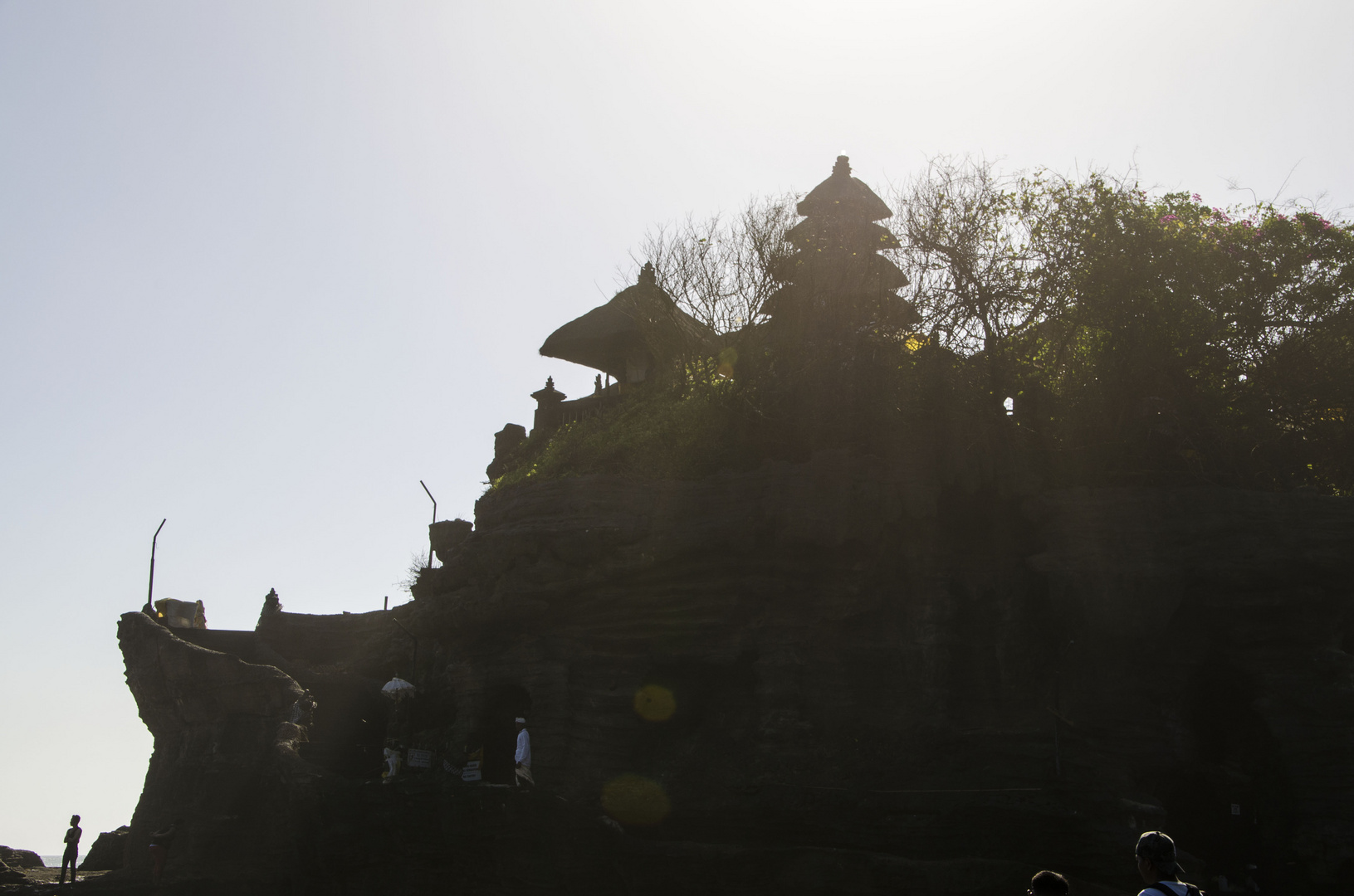 Tanah Lot and the Sun