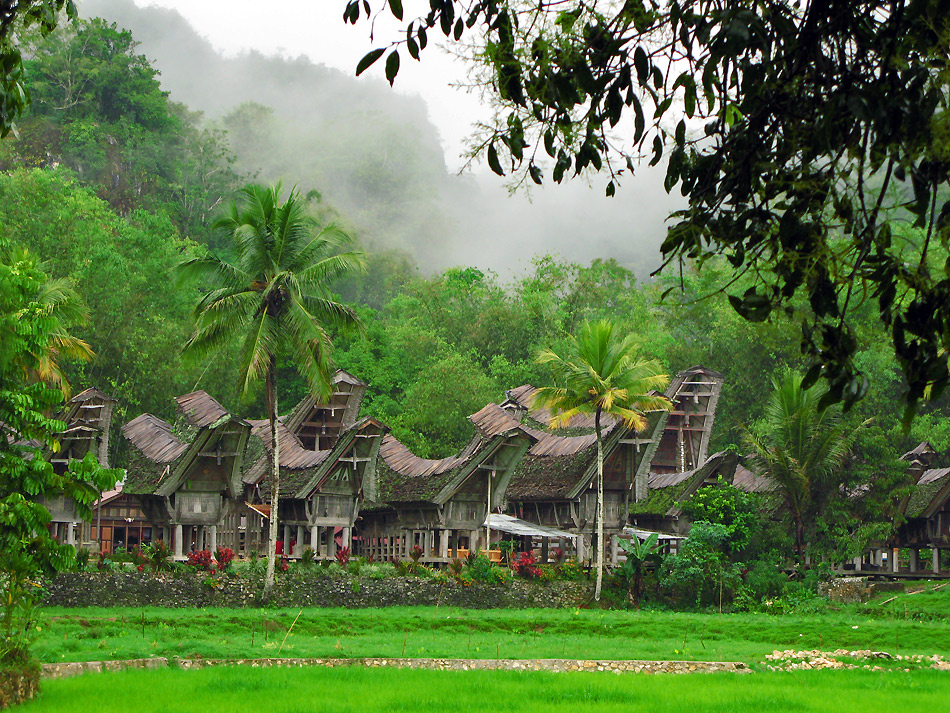 Tanah Toraja Dorf- Sulawesi