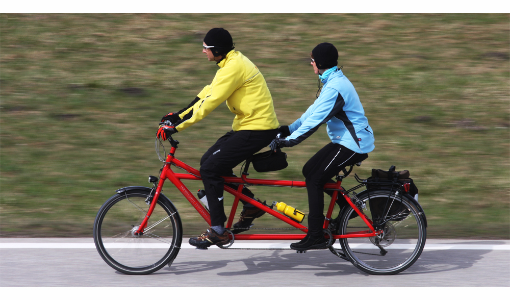 Tandem auf Tandem am MUC