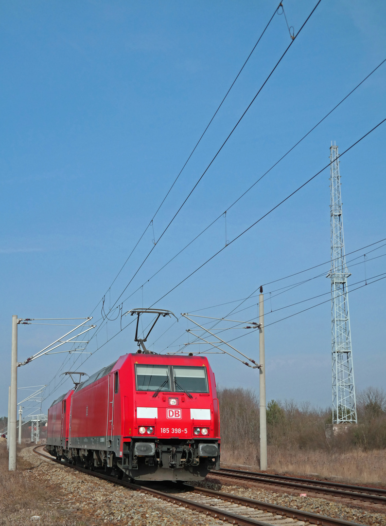 Tandem Richtung Eisenhüttenstadt