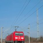 Tandem Richtung Eisenhüttenstadt