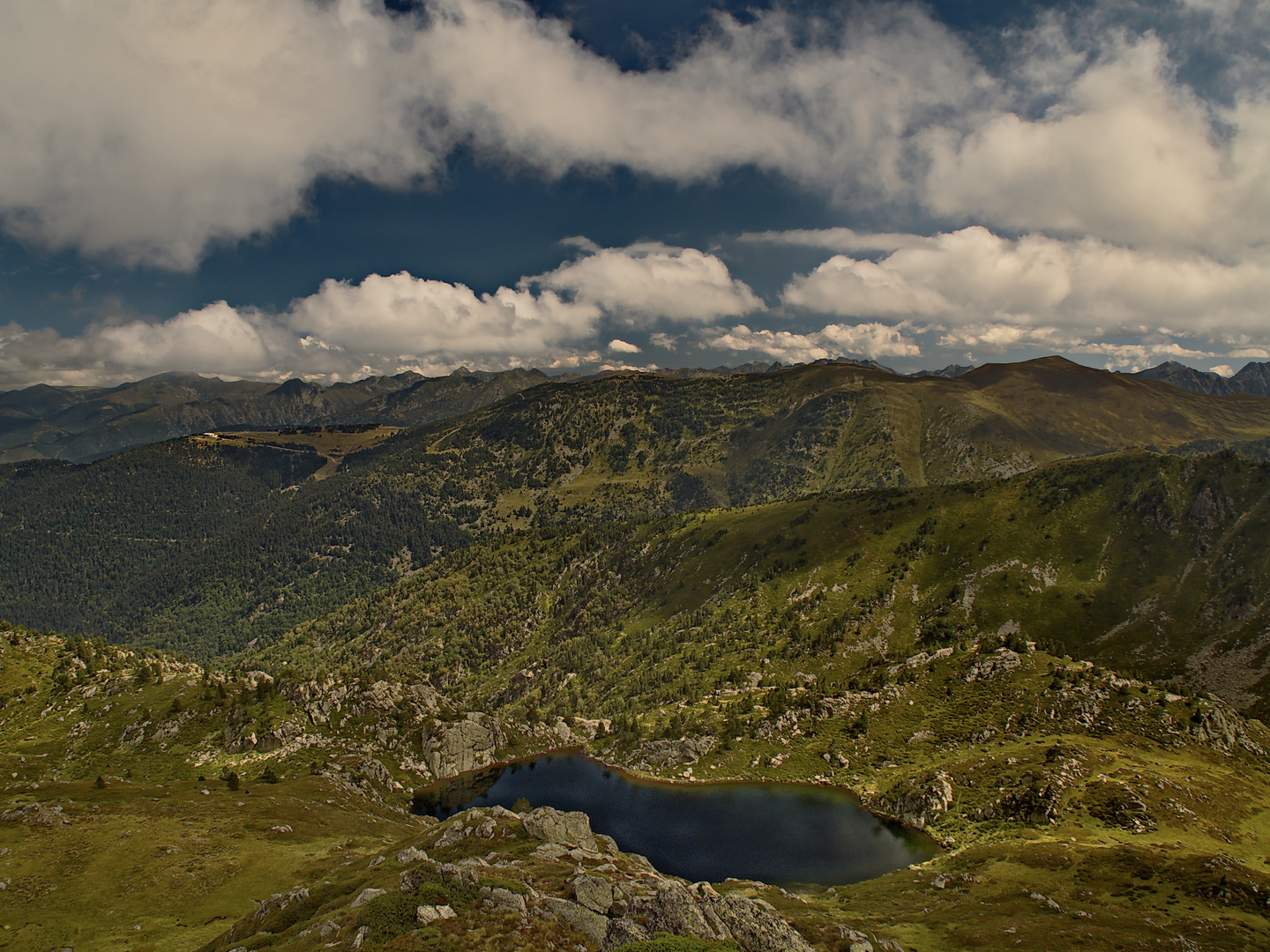 Étang d'Embizon 2080m (Ariège)