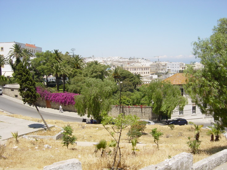 Tanger - Blick von der Terrasse des Paresseux Mai 2005