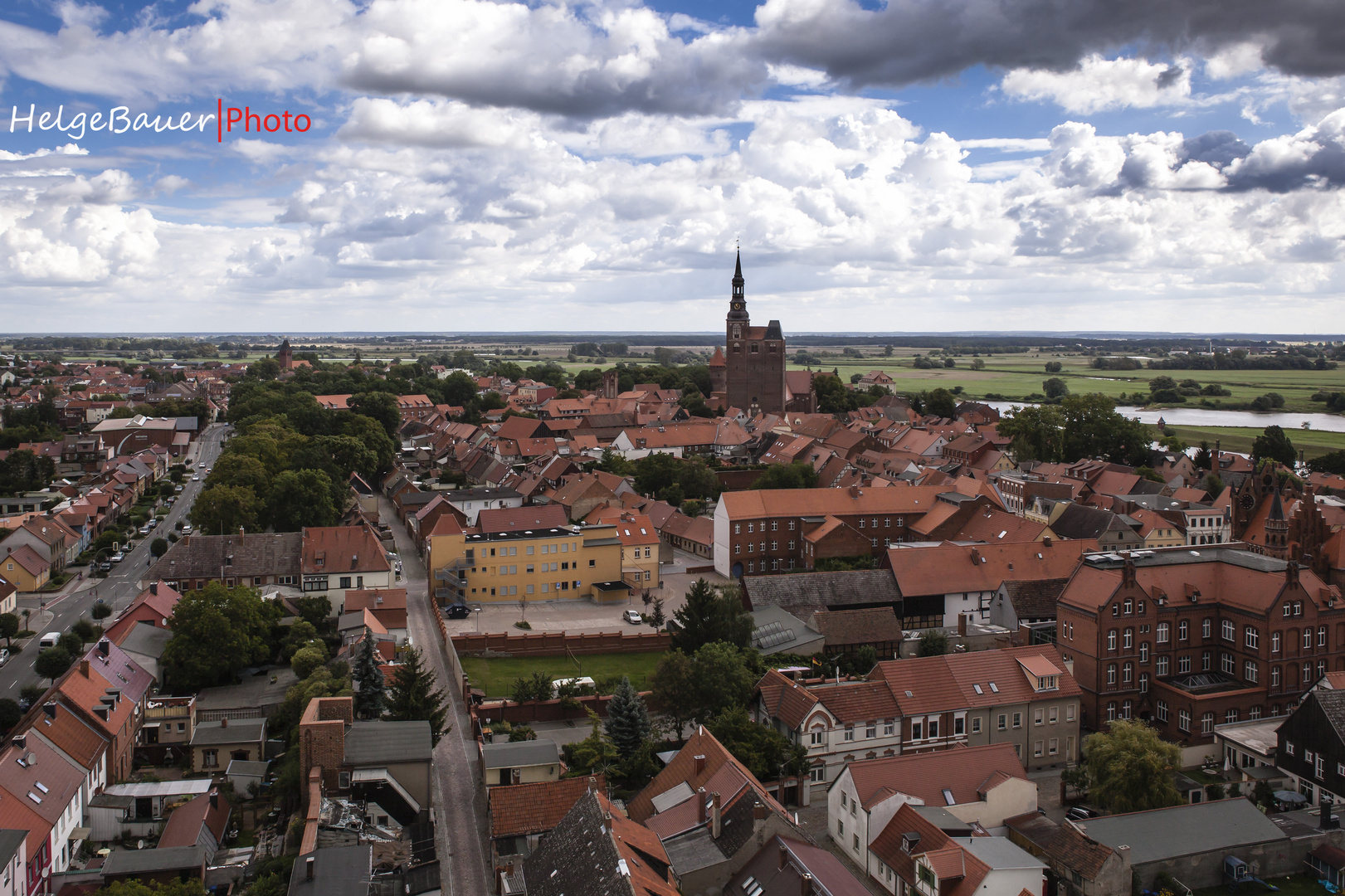 Tangermünde (Ausblick vom Schrotturm)