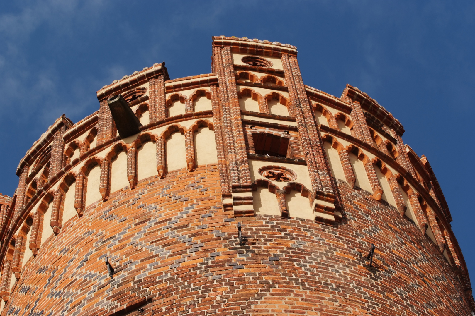 Tangermünde - Detail des Neustädter Tors 1