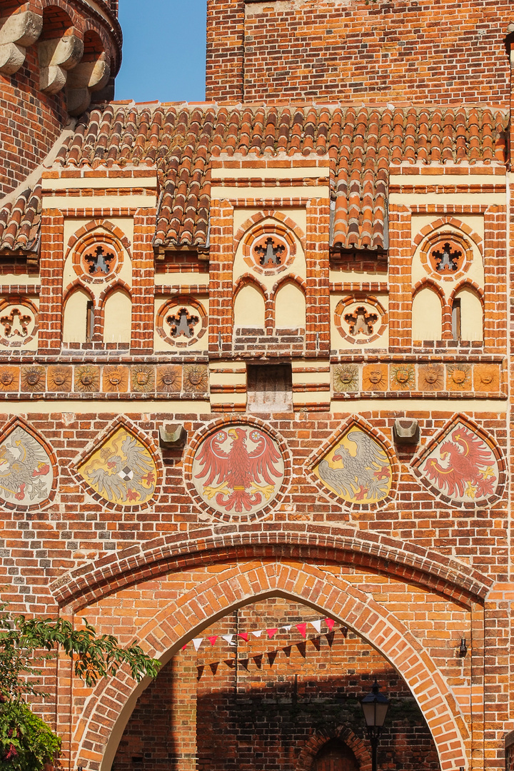 Tangermünde - Detail des Neustädter Tors 2