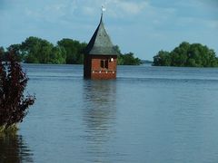 Tangermünde im Hochwasser