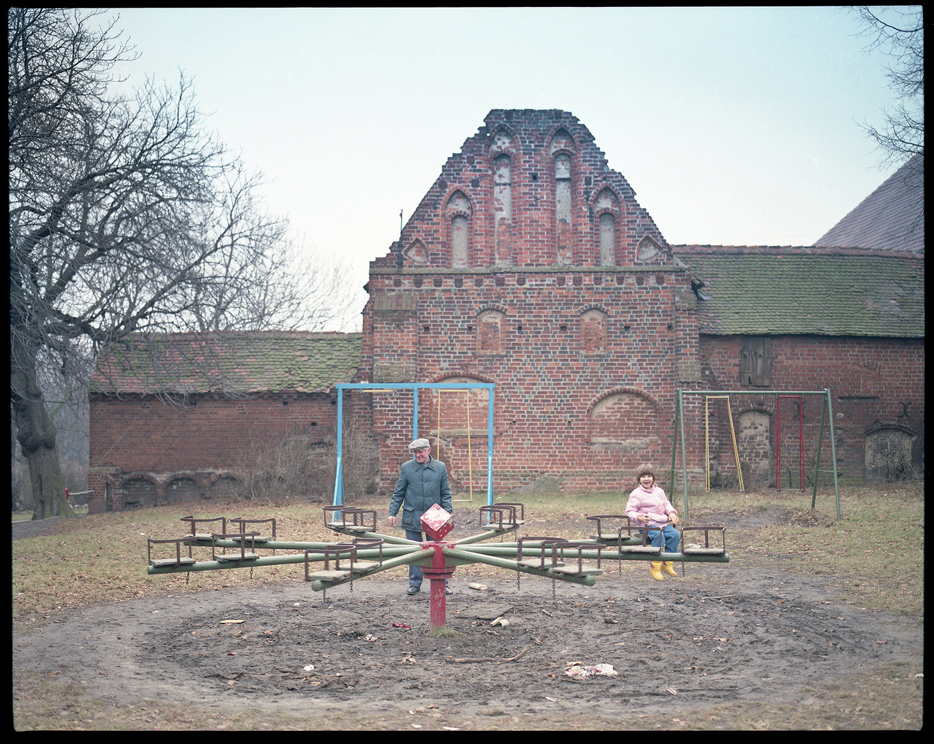 Tangermünde, Spielplatz 1990