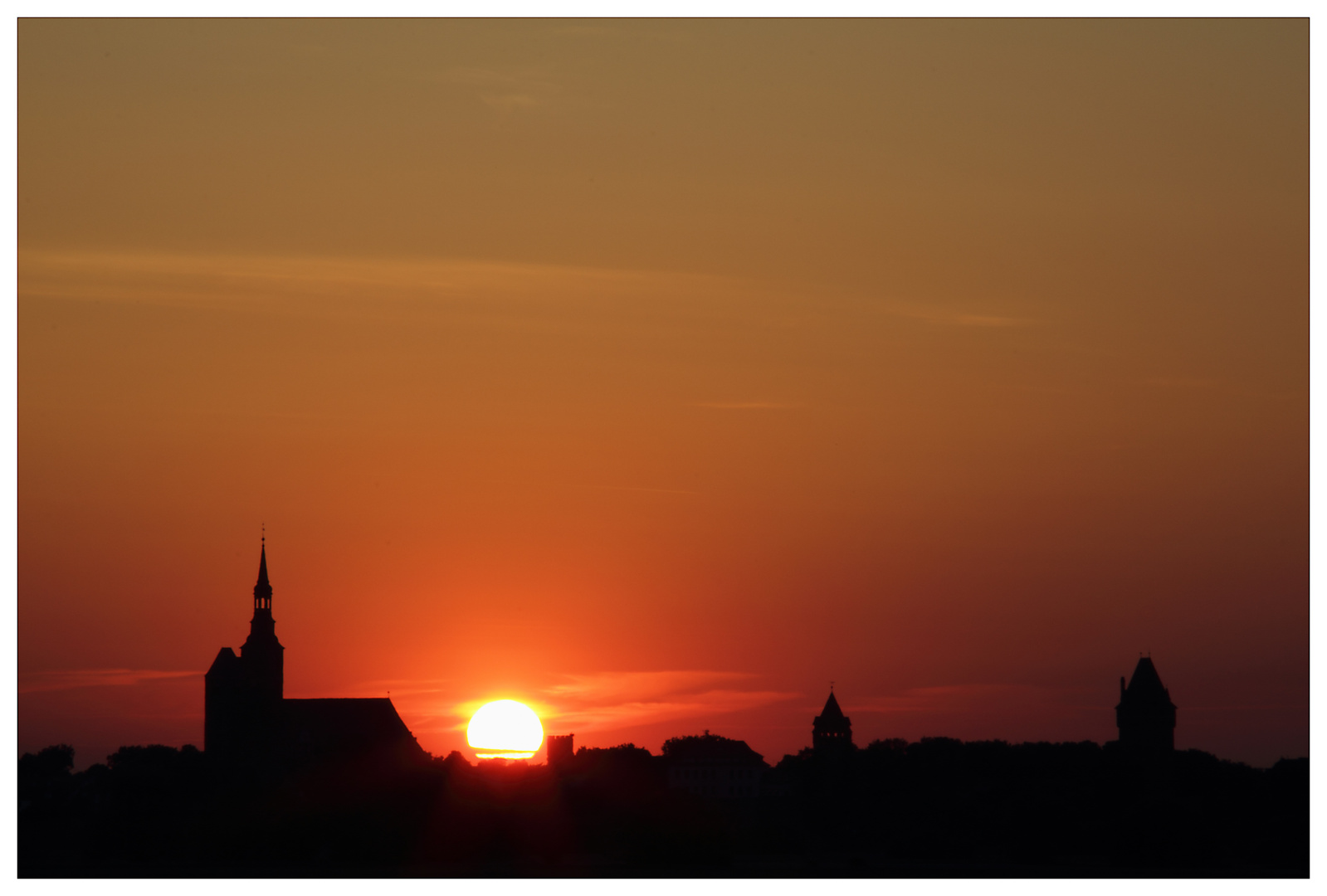 Tangermünde sunset