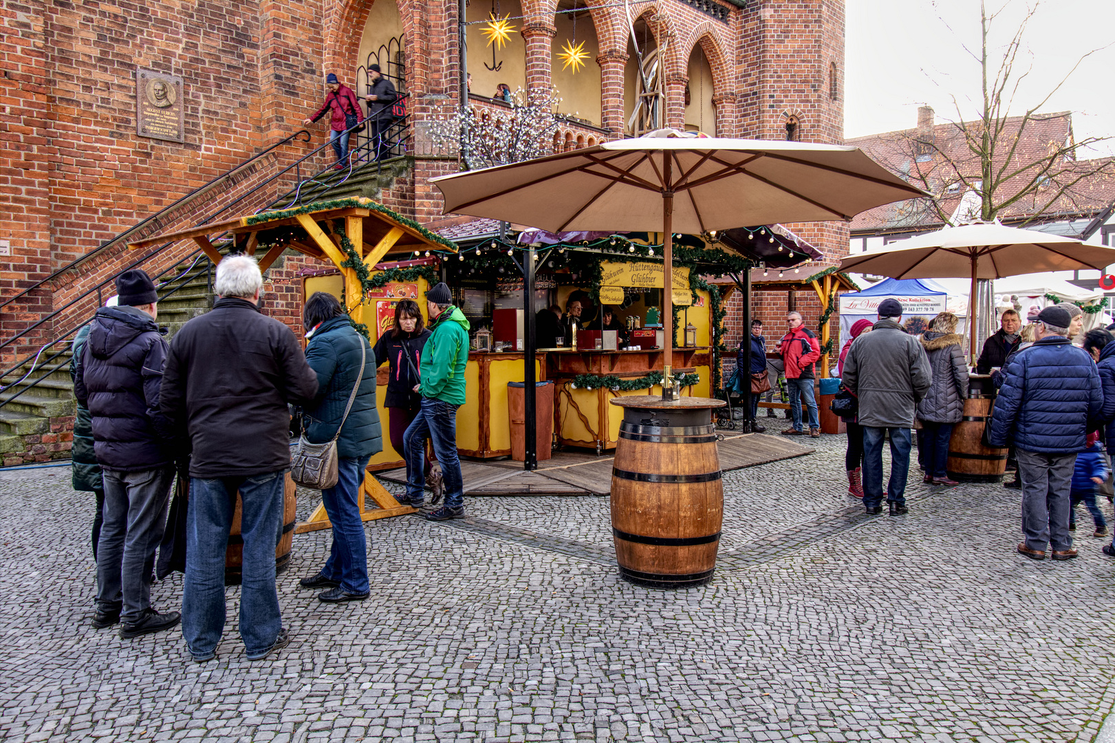 Tangermünder Weihnachtsmarkt und Offene Höfe 