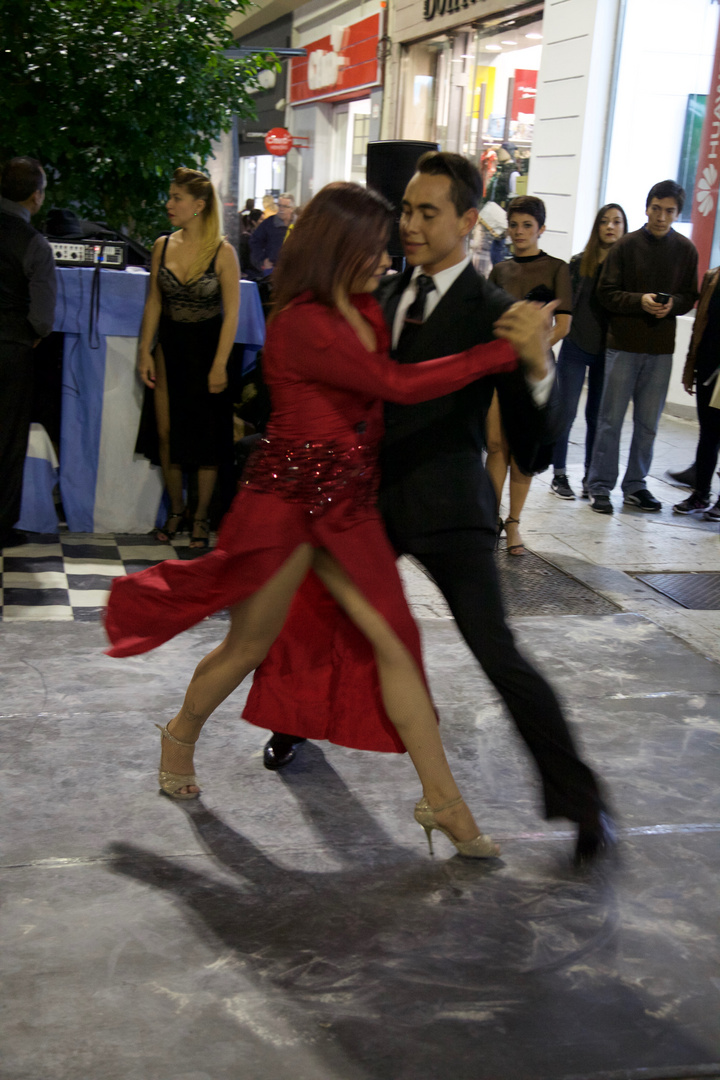 Tango in der Florida in Buenos Aires