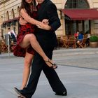Tango vor dem Hotel Adlon in Berlin