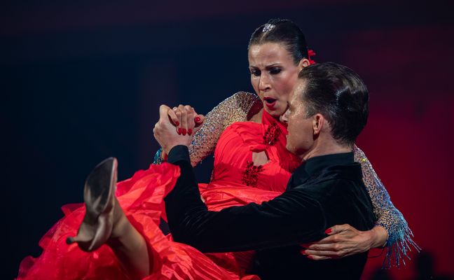 Tango, weltmeisterlich von Domen Krapez (Slowenien) und Natascha Karabey (Deutschland)