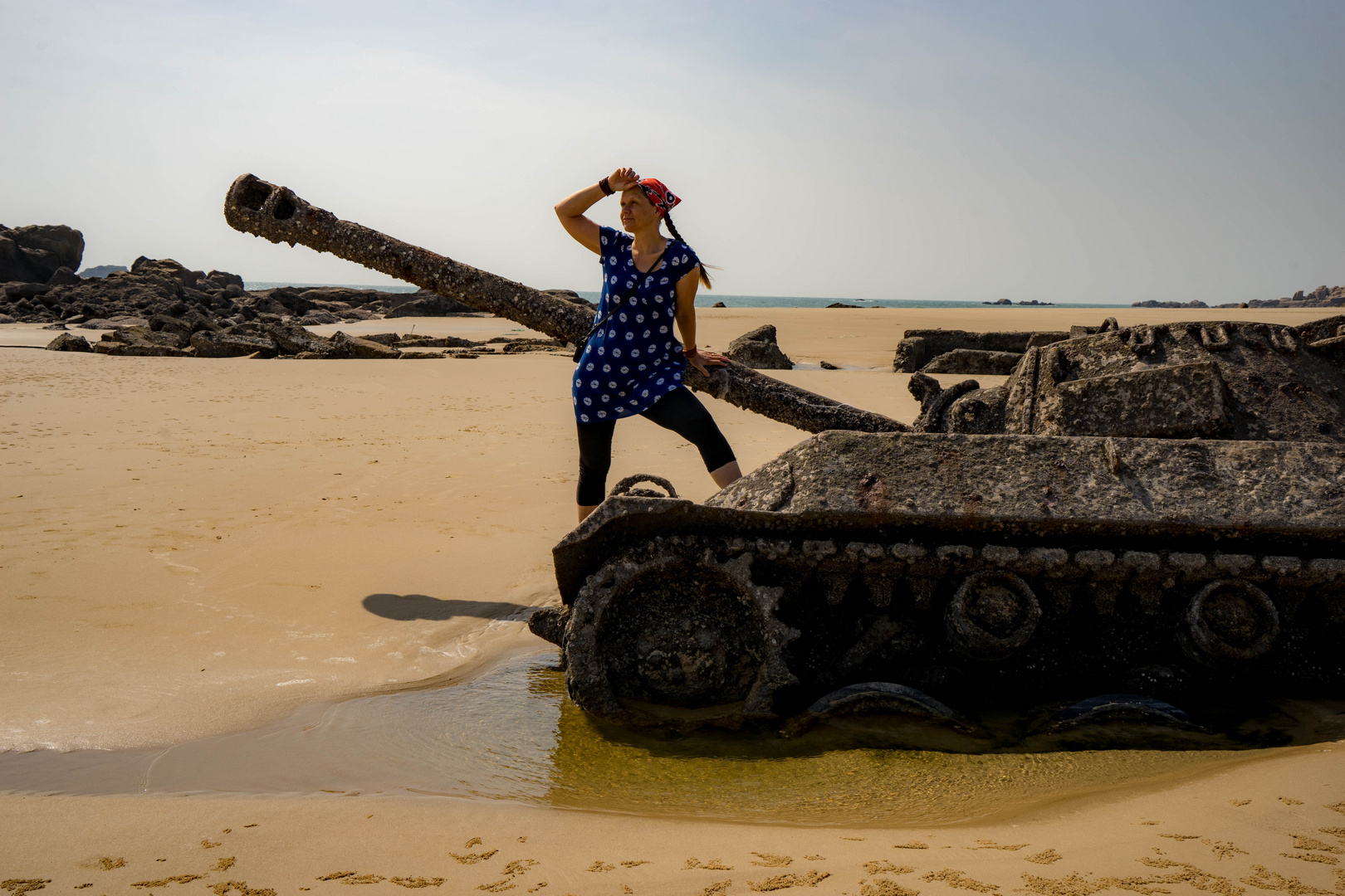 Tank in Kinmen, Taiwan