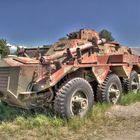 Tank in südafrikanischem Oldtimermuseum