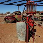 Tanken in Namibia - früher