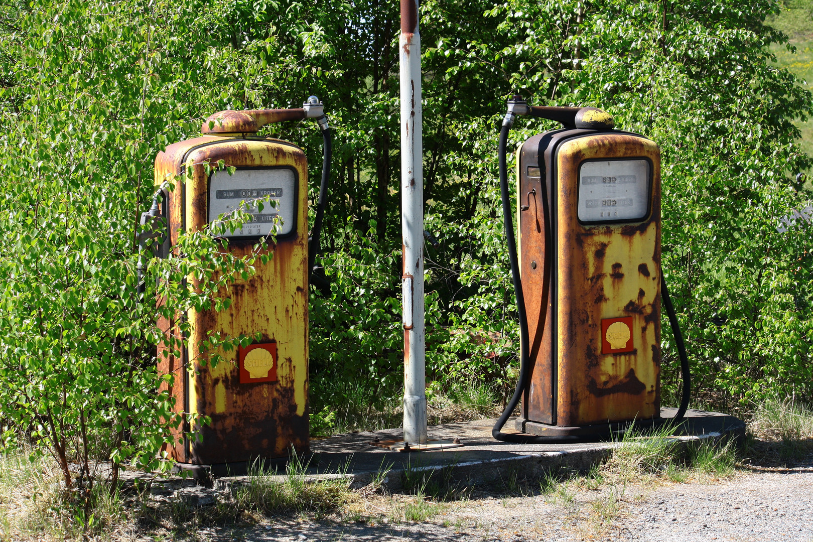 Tanken in Norwegen........vor langer Zeit