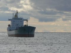 Tanker auf der Nordsee
