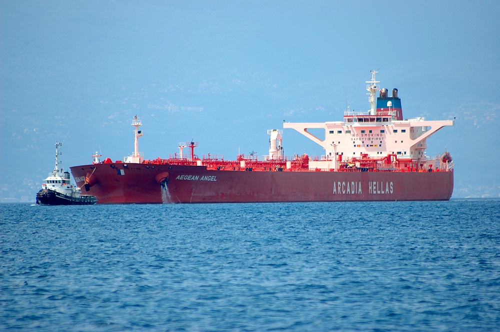 Tanker vor Krk