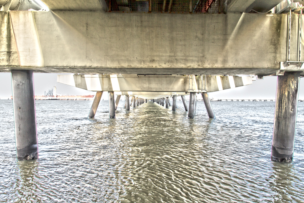 Tankerlöschbrücke Wilhelmshaven 2